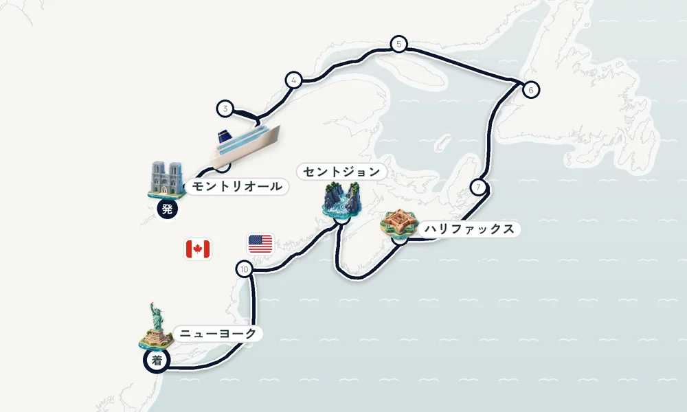 航路マップ