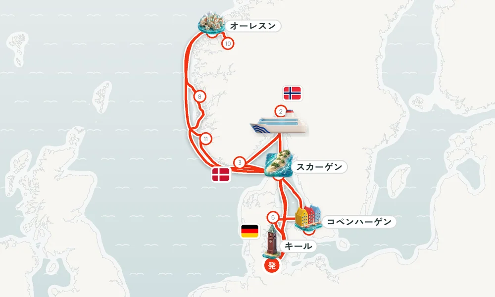 航路マップ