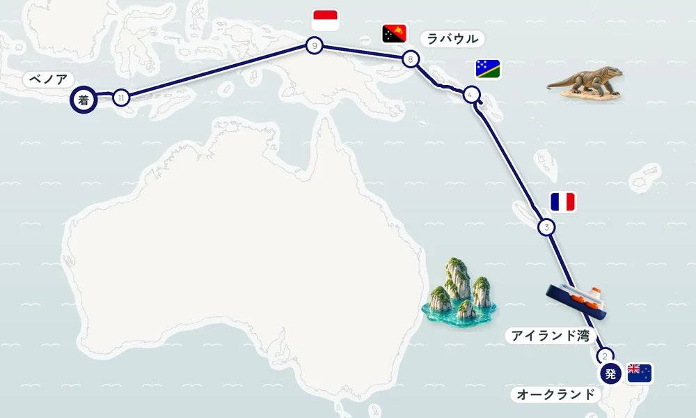 航路マップ