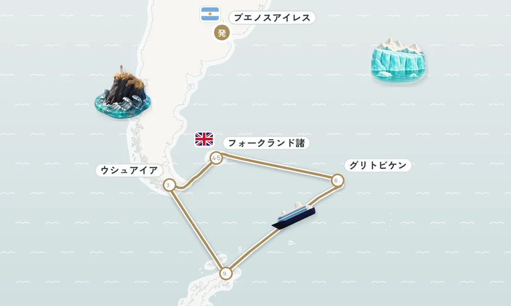 航路マップ