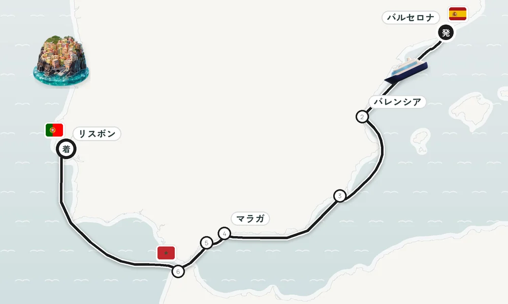航路マップ