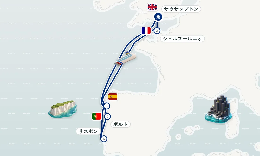 航路マップ