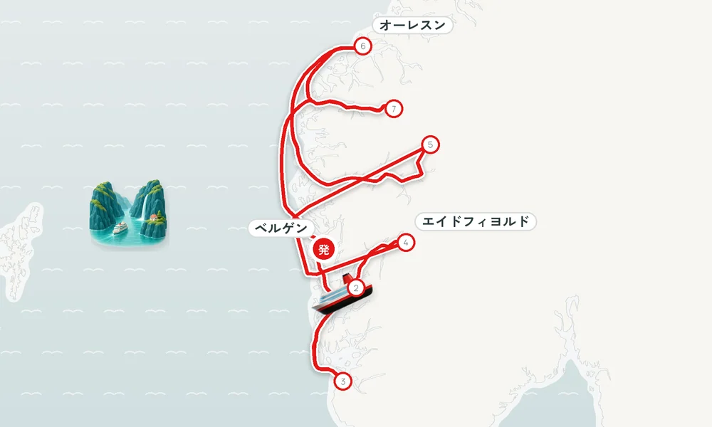 航路マップ