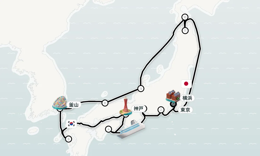 航路マップ