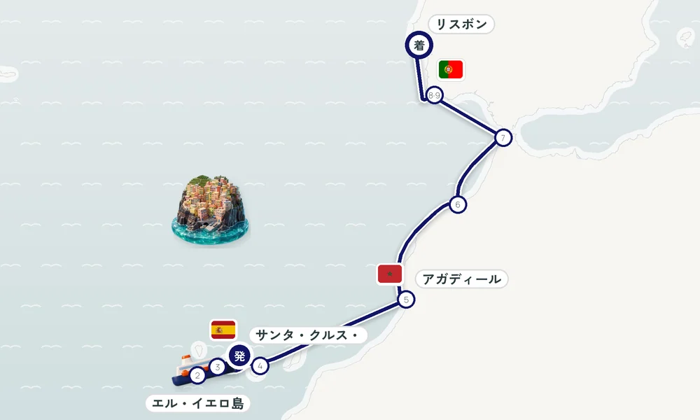 航路マップ