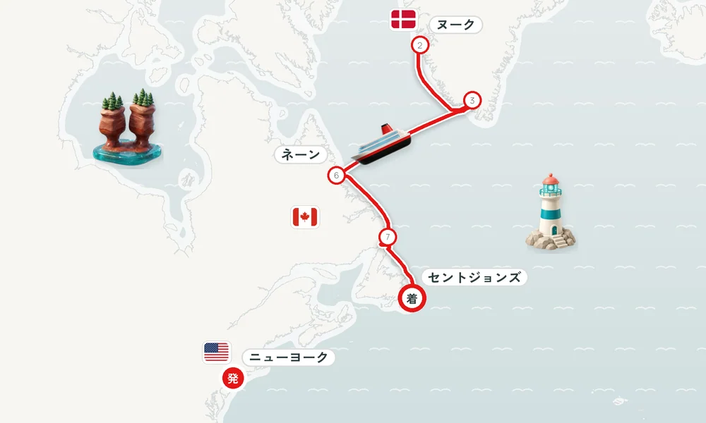 航路マップ
