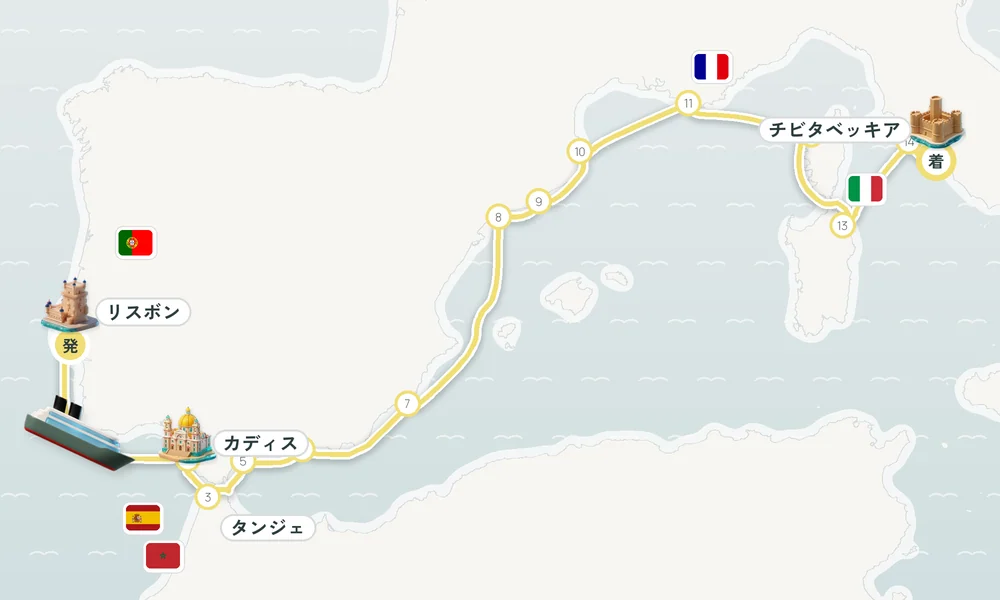 航路マップ