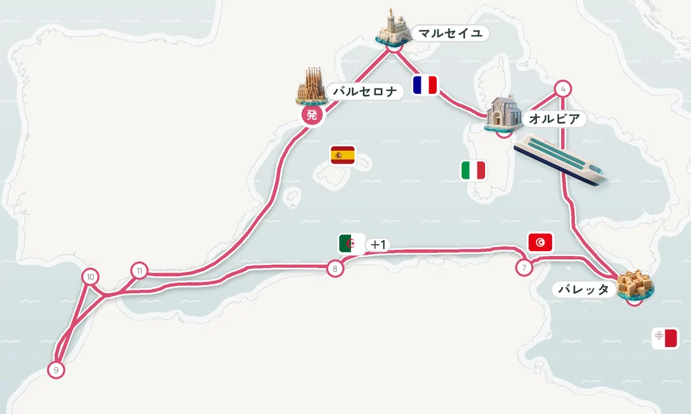 航路マップ