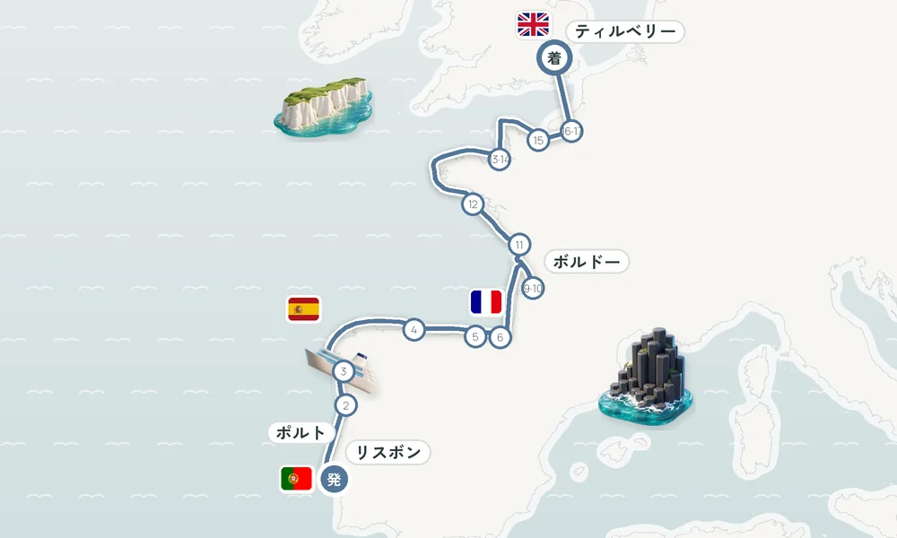 航路マップ