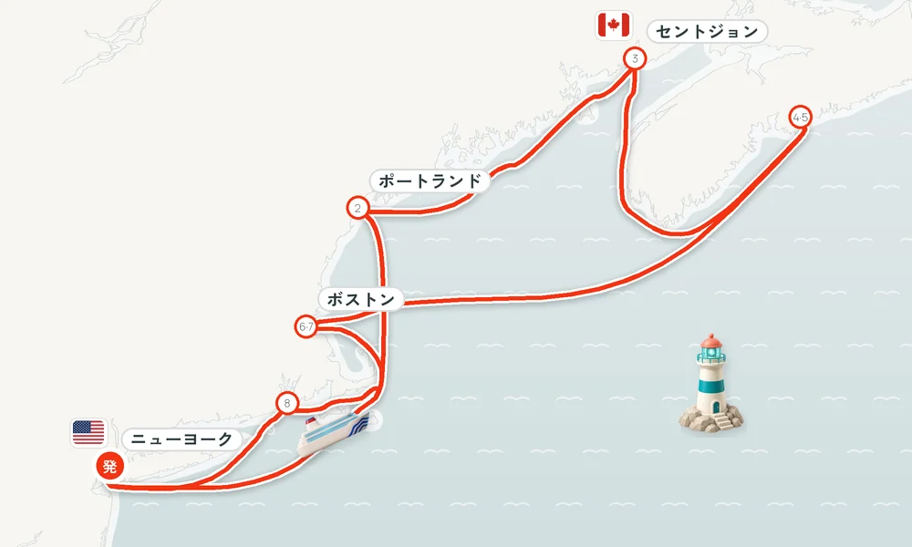 航路マップ