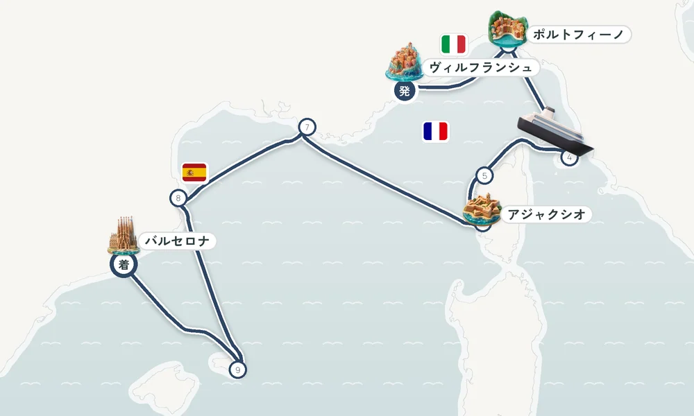 航路マップ