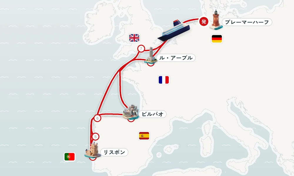 航路マップ