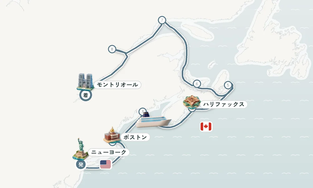 航路マップ