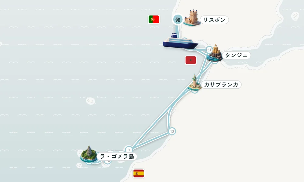 航路マップ