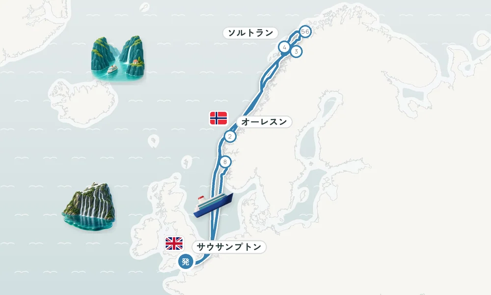 航路マップ