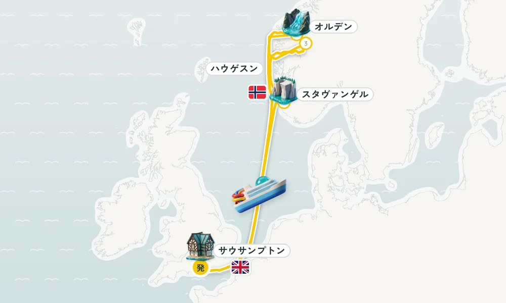 航路マップ