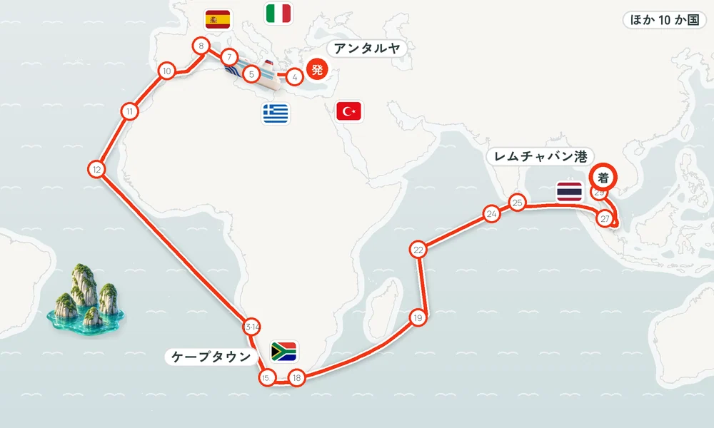 航路マップ