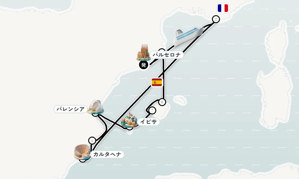 航路マップ