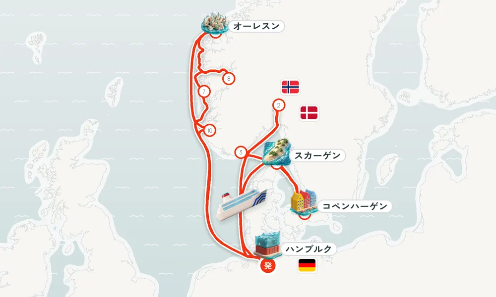 航路マップ