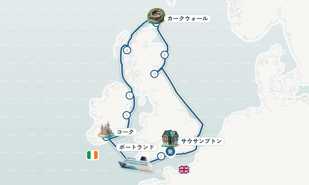 航路マップ