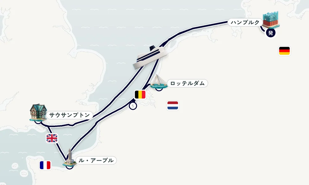 航路マップ