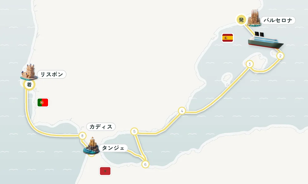 航路マップ