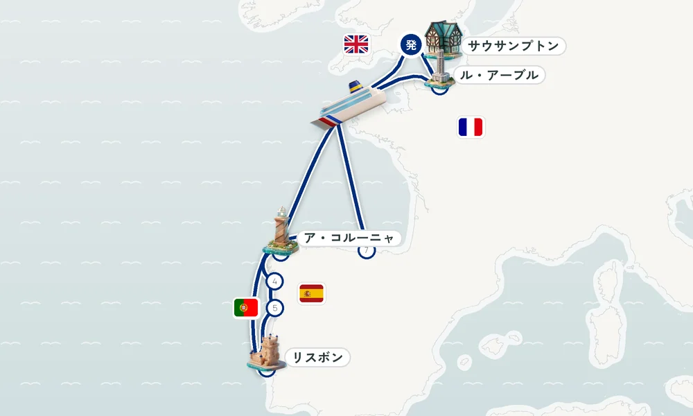 航路マップ