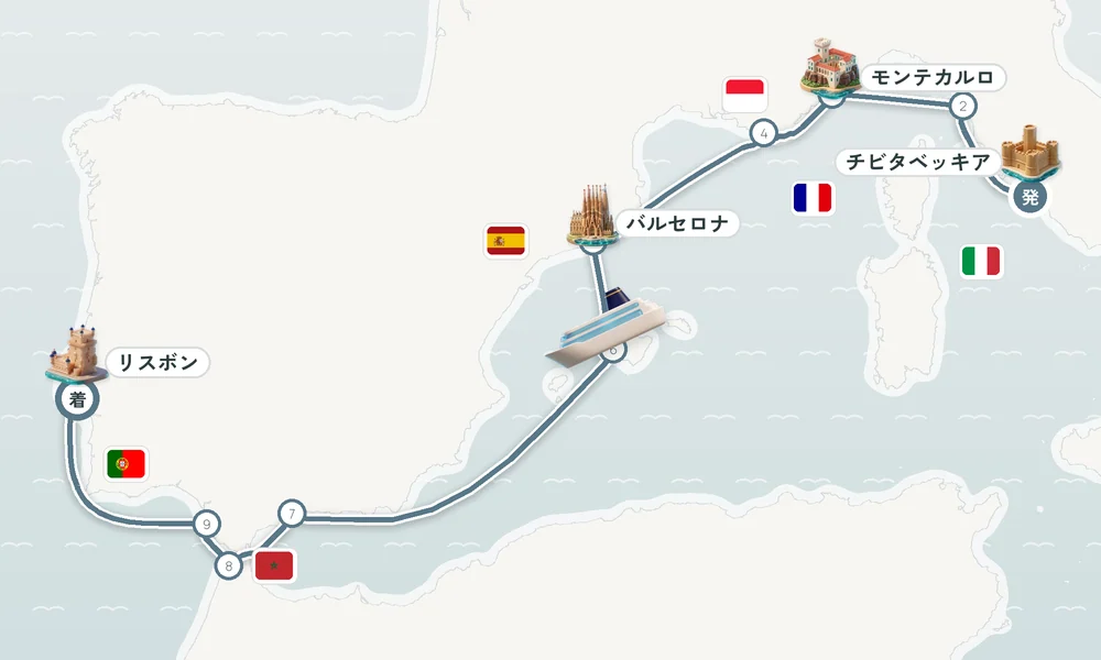 航路マップ