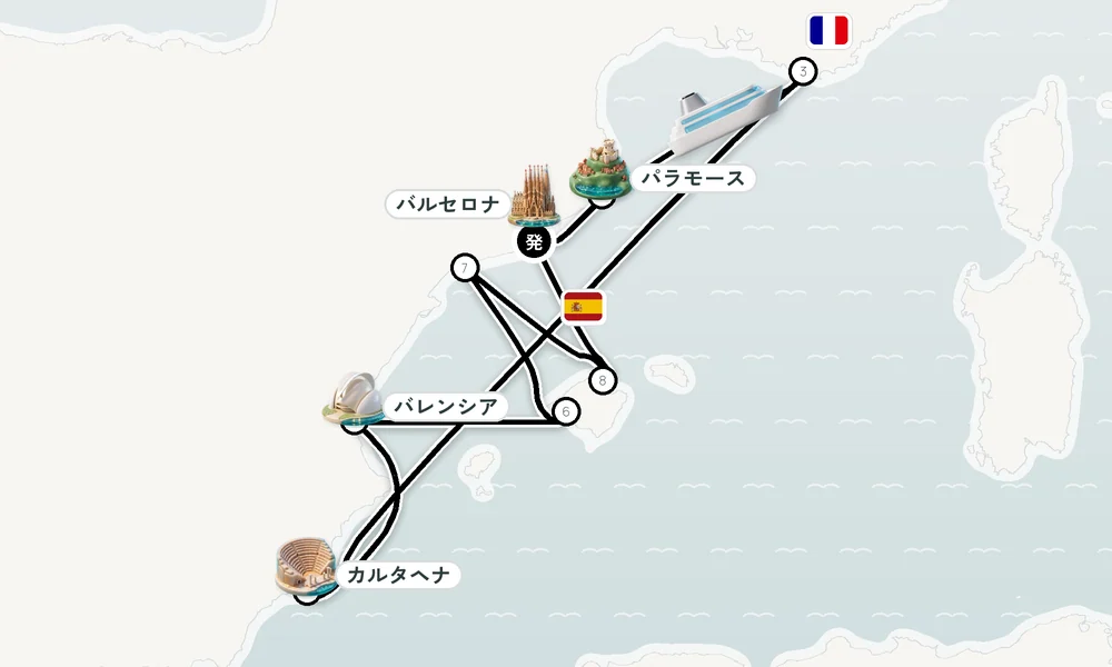 航路マップ