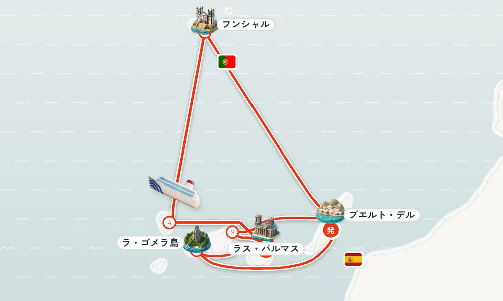 航路マップ