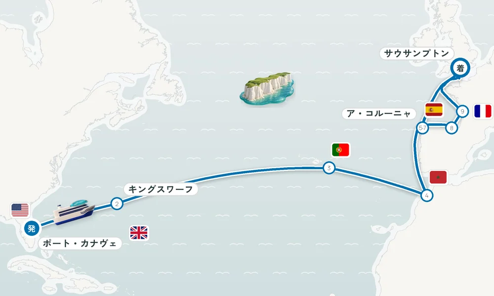 航路マップ