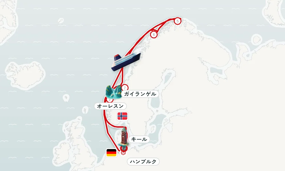 航路マップ