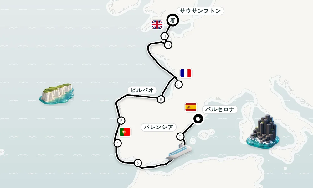 航路マップ