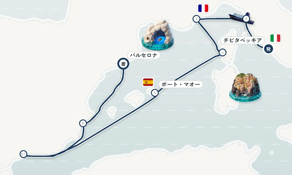 航路マップ
