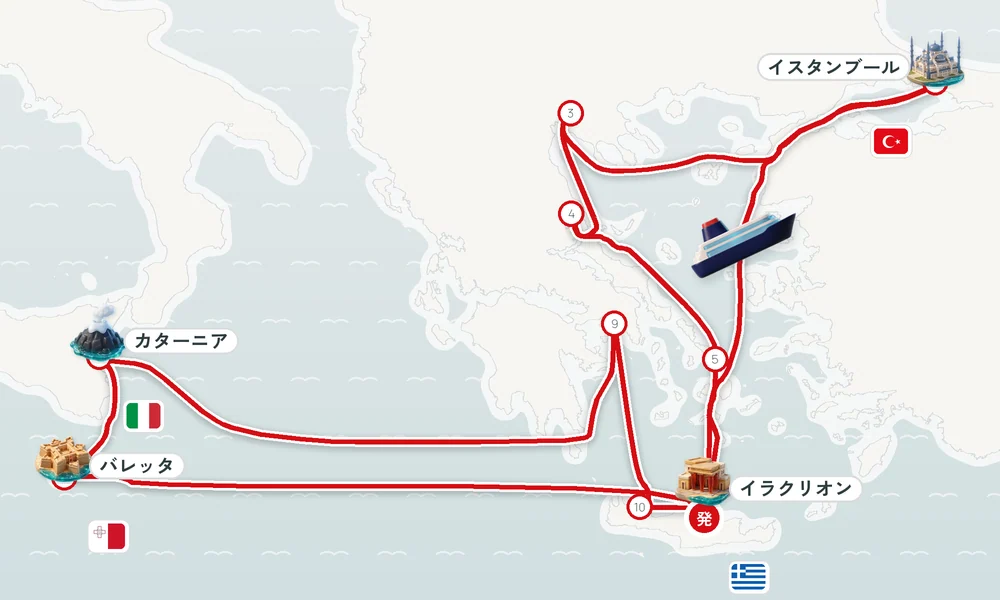 航路マップ