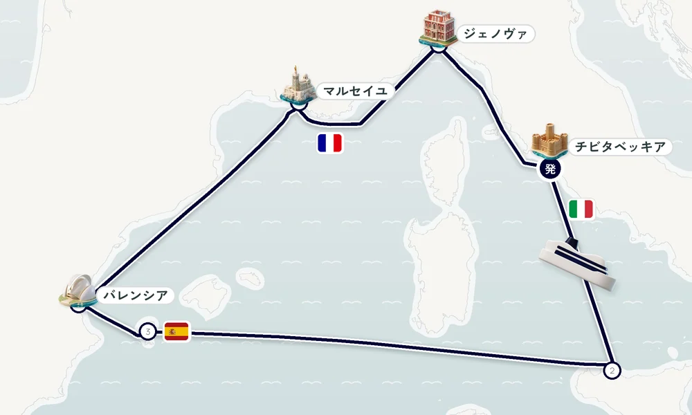 航路マップ