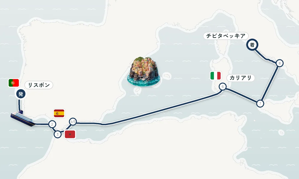 航路マップ