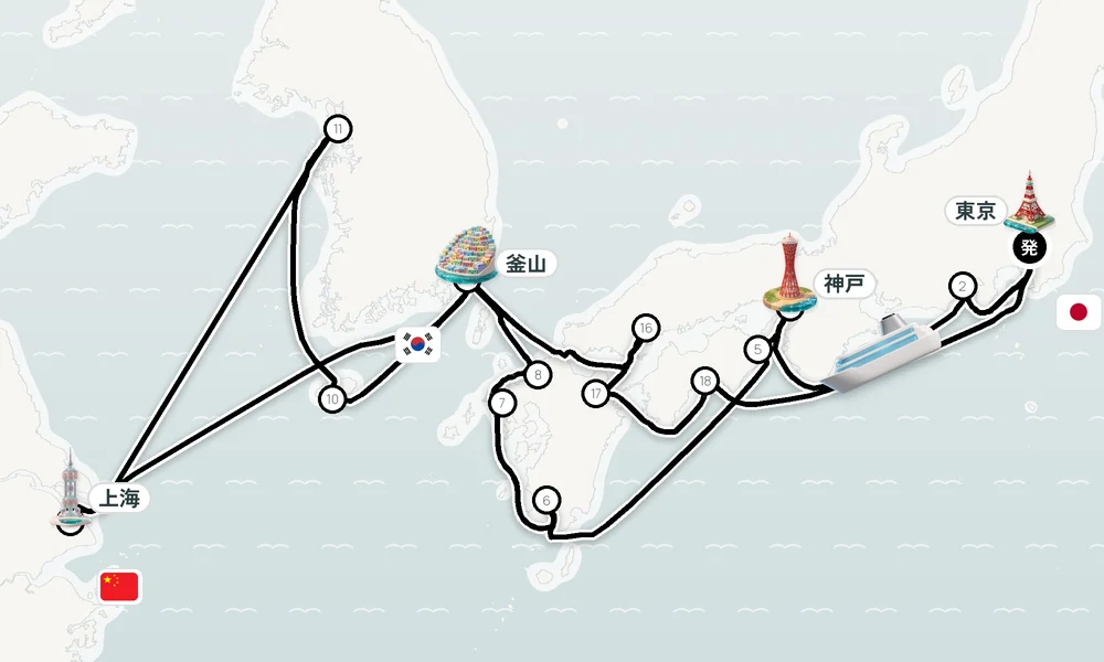 航路マップ