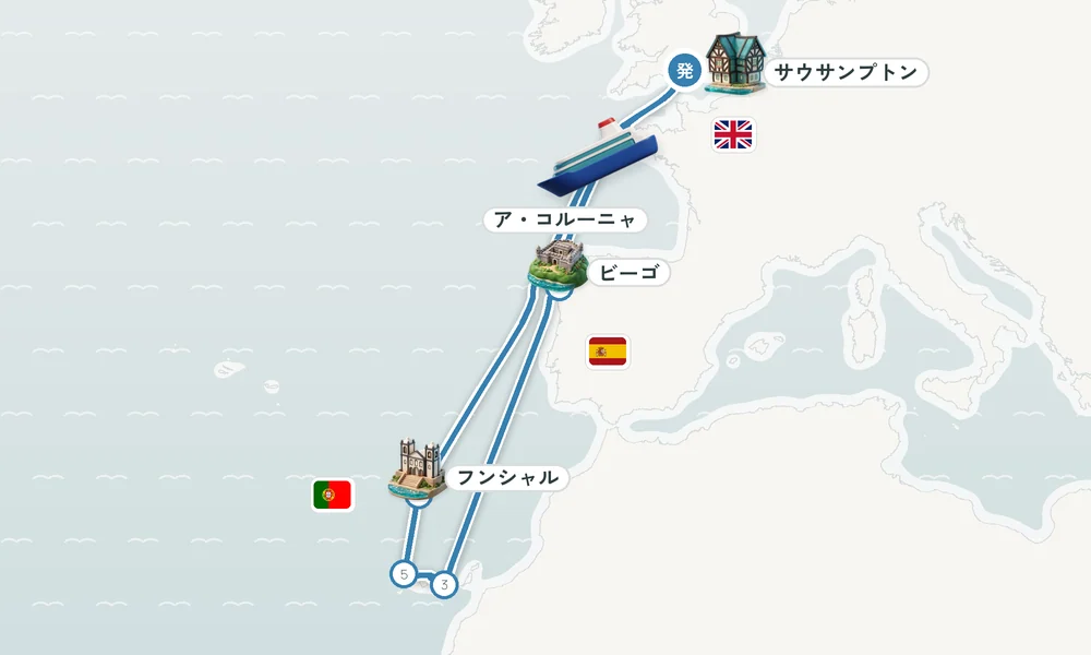 航路マップ