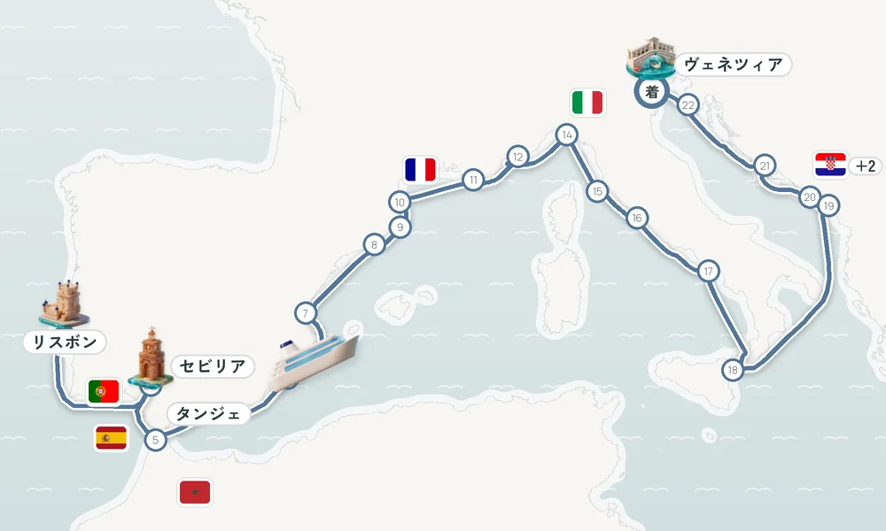 航路マップ