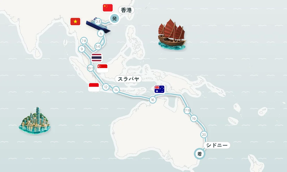 航路マップ