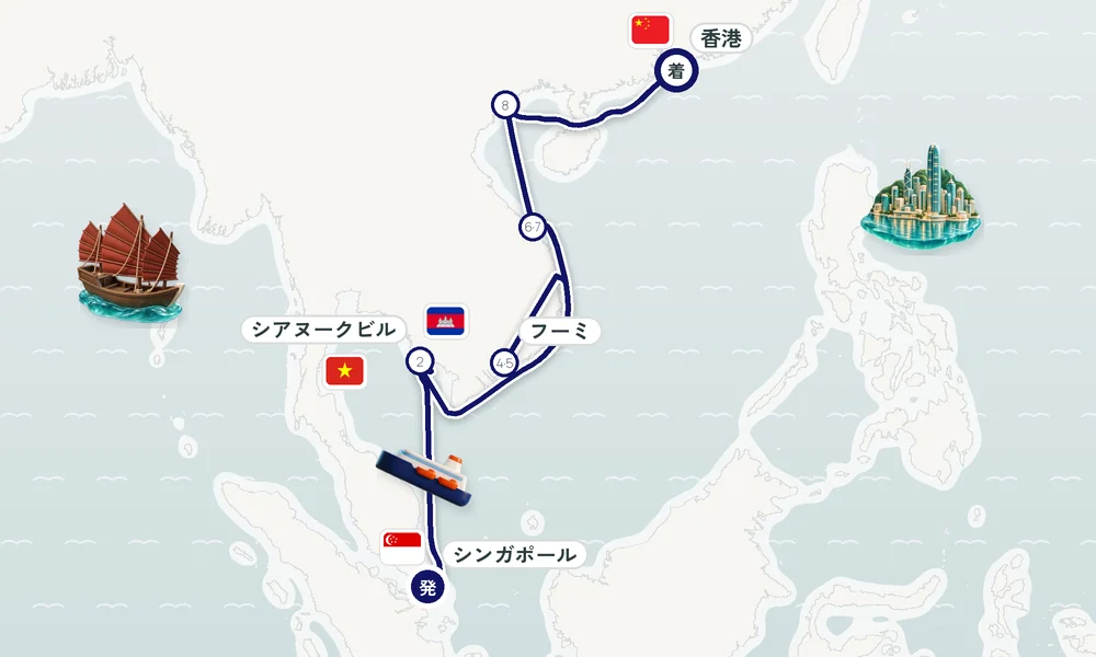 航路マップ