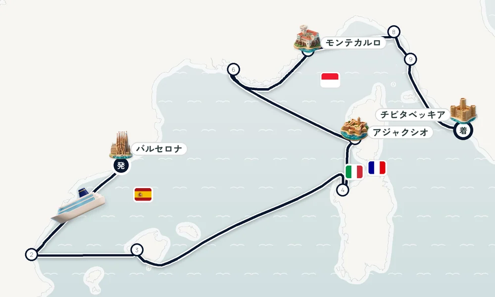 航路マップ