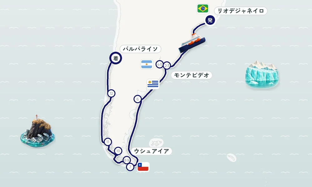 航路マップ