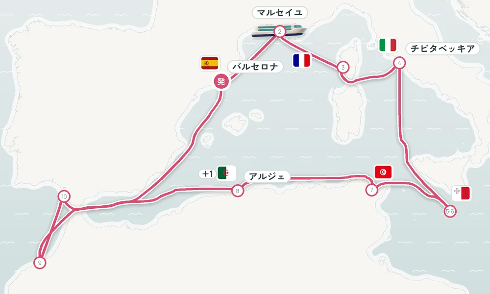 航路マップ