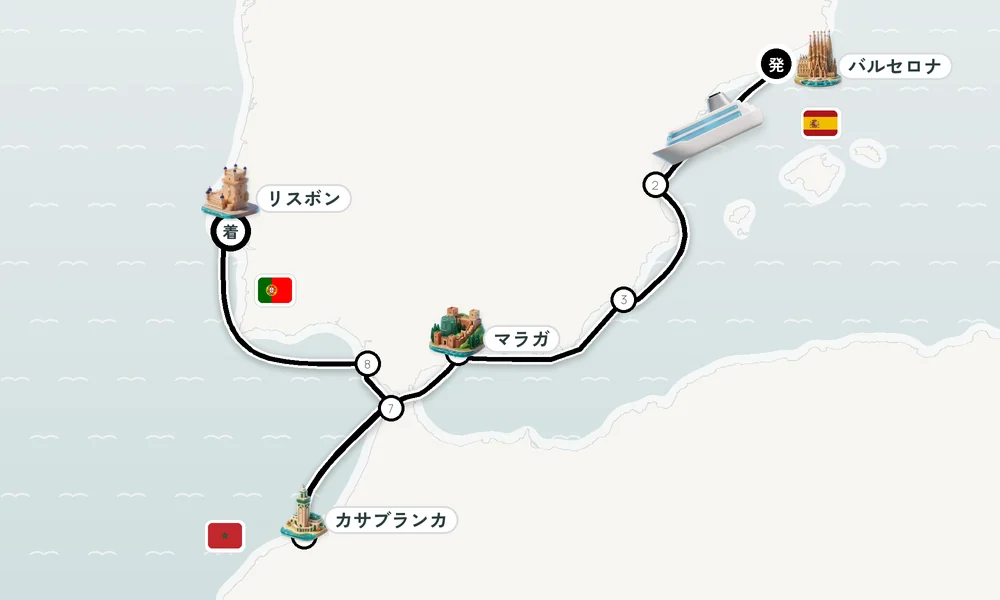航路マップ