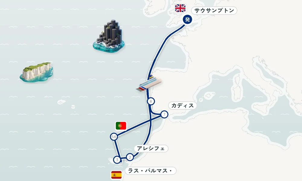 航路マップ