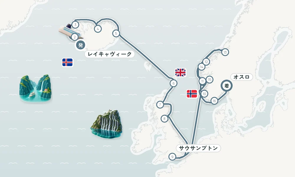 航路マップ