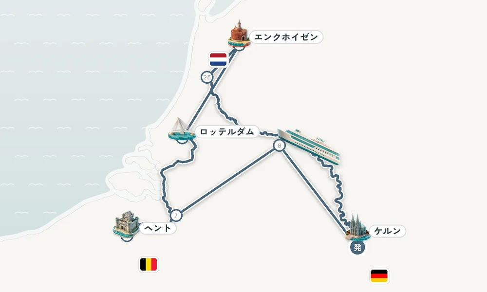 航路マップ