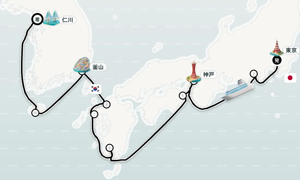 航路マップ